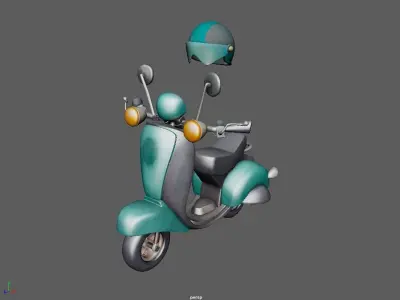 TOON Bike 3D model