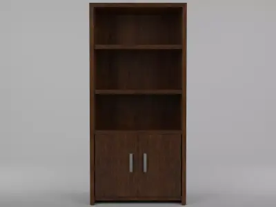 Furniture Bookcase 3D model