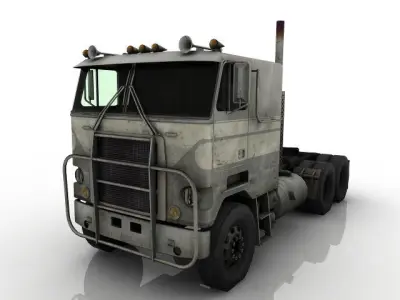 Truck semi 3D model