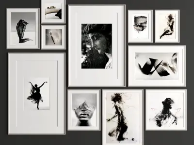 Art Frame 310 Low-poly 3D model