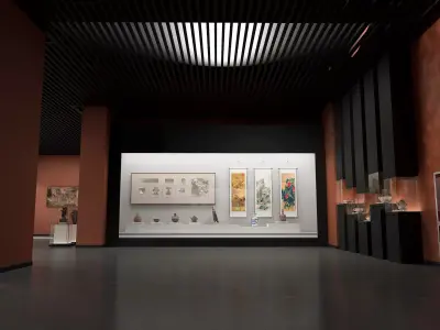 museum Low-poly 3D model