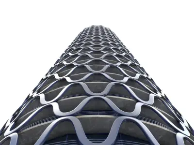 DFA Studio Residential Tower 02 3D model