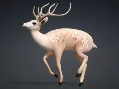 Deer-C6 3D model