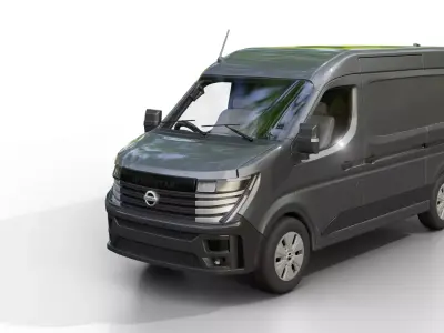 Nissan Interstar Panel Van 3D model