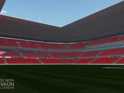 International Stadium 3D model