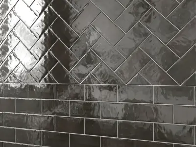 Chateau 4 x 8 Ceramic Subway Tile  3D model