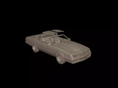 custom monte carlo 86 ss 3D print model