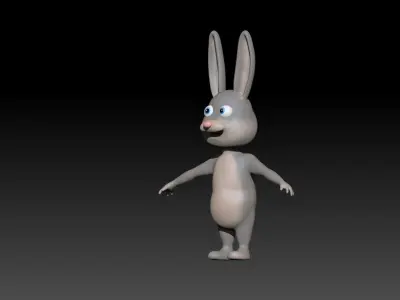 Rabbit 3d model 3D model