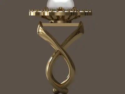 Clover Rings 3D print model