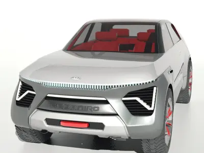 Kia Habaniro Concept SUV 3D model