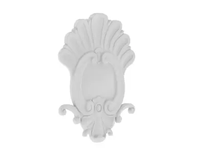 Cartouche Ornament 017 3D model
