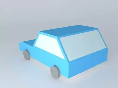 Name car Free 3D model