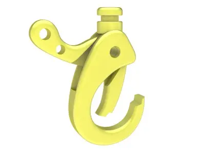 Luxury Jewelry Lobster Clasp  3941 3D print model