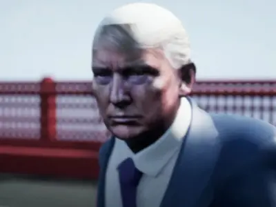 Trump 3D Unreal engine 4 3rd model-coolgames 3D model