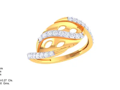 ring ring 3D print model 10