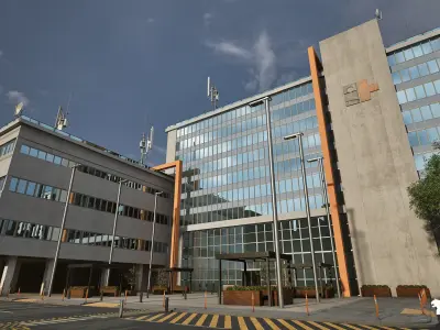 Modern Hospital Environment Low-poly 3D model