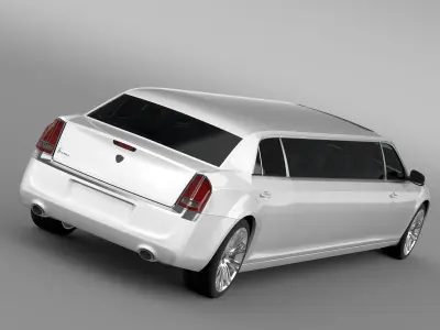 Lancia Thema Limousine 3D model