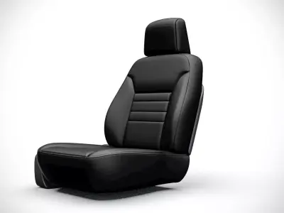Seat v9 Low-poly 3D model