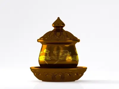 Buhhda Altar Set 3D model