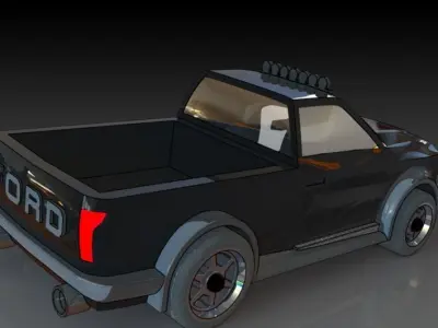 Ford F150 Free 3D print model