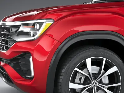 Volkswagen Atlas 2024 3D model