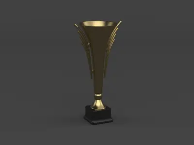 Trophy Cups Collection 3D model