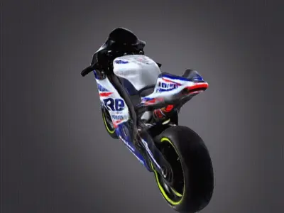 Racing motor 3D print model