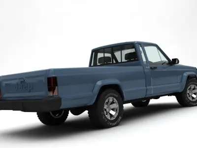 Jeep Comanche 3D model