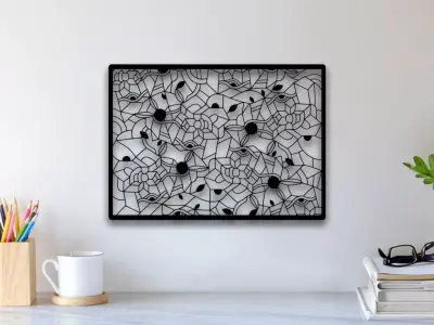 Abstract Wall Art 3D print model