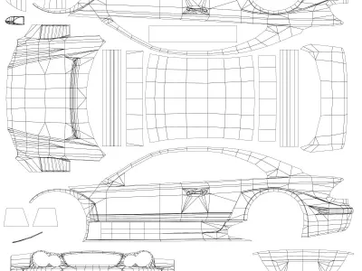 Mercedes Benz DTM 2002 Season Pack 3D model