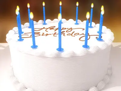 Birthday Cake 3D model