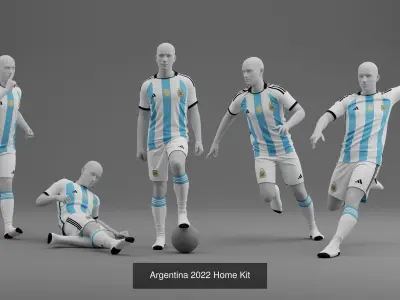 The Greatest Rivalry  3D Model Pack