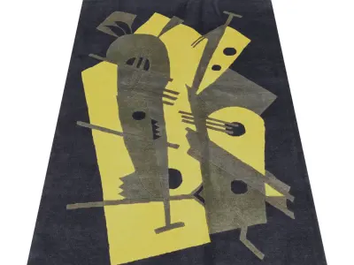 Rug Set 2040 3D model