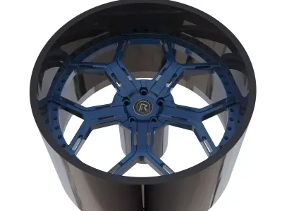 RUCCI FORGED Vegas WHEEL 3D PRINT MODEL  3D print model