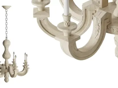 Brianna Chandelier 3D model