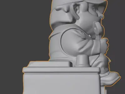 Toyota car brownie 3D print model