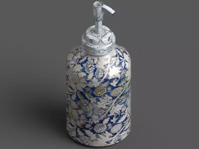 Old Soap Dispenser - Vintage 3D Model 3D model
