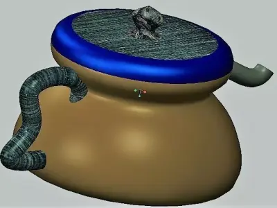 creo software design in mug saspan  3D model