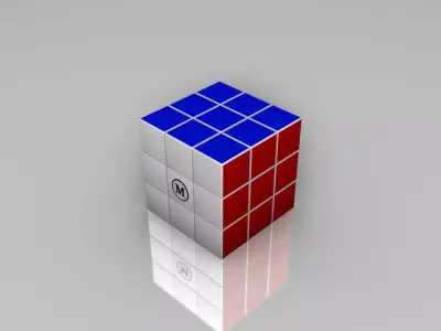  Fee Rubik s Cube  Free 3D model