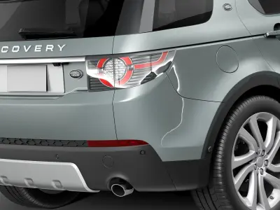 Land Rover Discovery Sport 2015 3D model