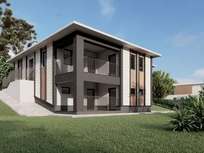 Tip6 House Plans Architectural Drawings Modern House Plans  3D model