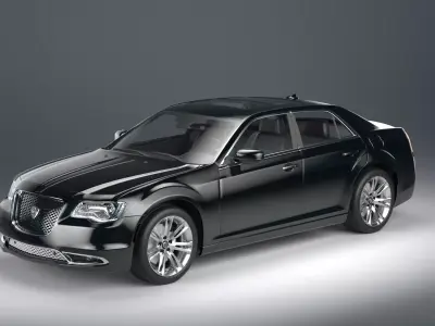 Lancia Thema 2016 3D model