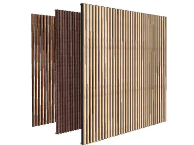 Fully Parametric Fluted Ribbed Wall Based Panel Family 3D model