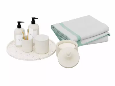 Bathroom Accesories 3D model