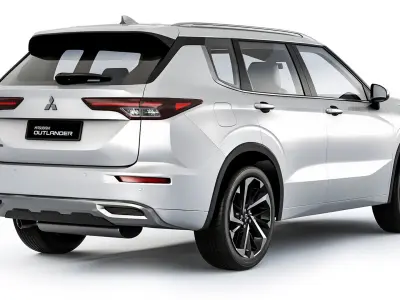 Mitsubishi Outlander 2022 3D model