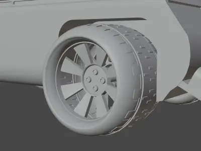 Ground Rover - Game Ready Asset Low-poly 3D model