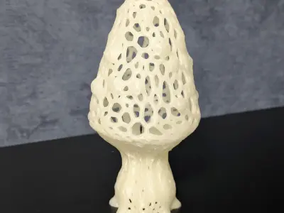 Alien mushroom plant 3D print model