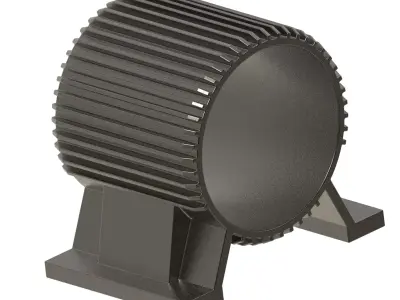 Electric Motor Casing 3D print model