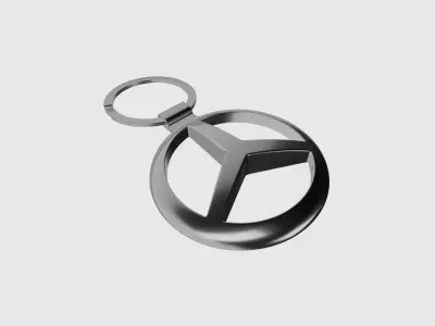 KEYRING MERCEDES BENZ 3D model