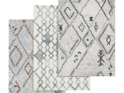 Rug Set 2353 3D model